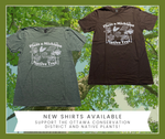 Native Tree T-shirt (Green)-- Size Large